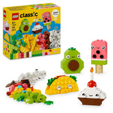 LEGO Classic Creative Food Friends Building Kit For Ages 4+